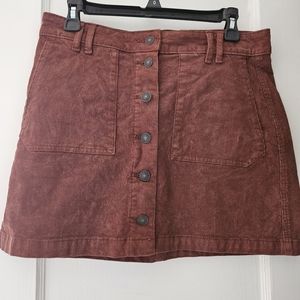 AE corduroy skirt